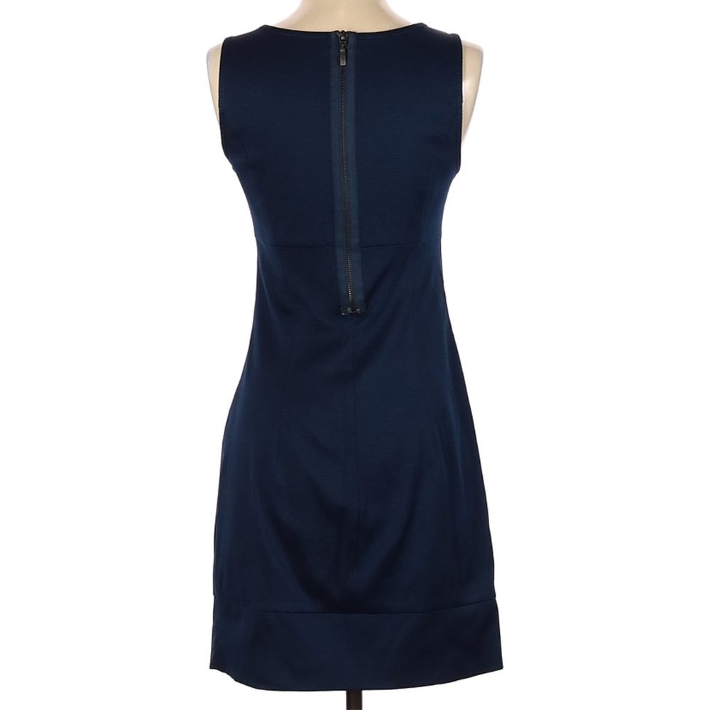 Devotion Solid Navy Blue Casual Dress - image 2